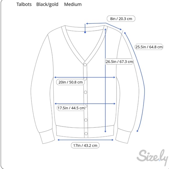 Talbots NWT Womens Medium Black Button Front Lightweight Cardigan Sweater $99 - Picture 13 of 13